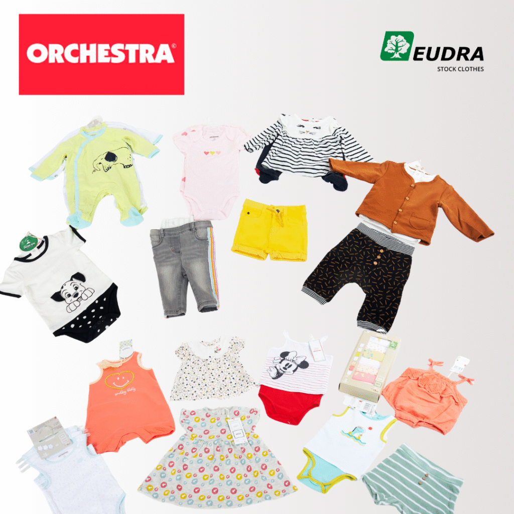 Orchestra children's clothing clothing for children shirts trousers shorts blouse dresses wholesale clothing bulk outlet wholesale cheap clothing clothing stock clothes wholesale outlet
